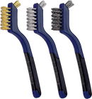 JOGO ESCOVA AÇO LATÃO NYLON DUPLA FACE